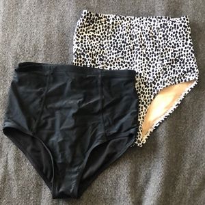 Old Navy - High Waist Swim Bottoms - XS